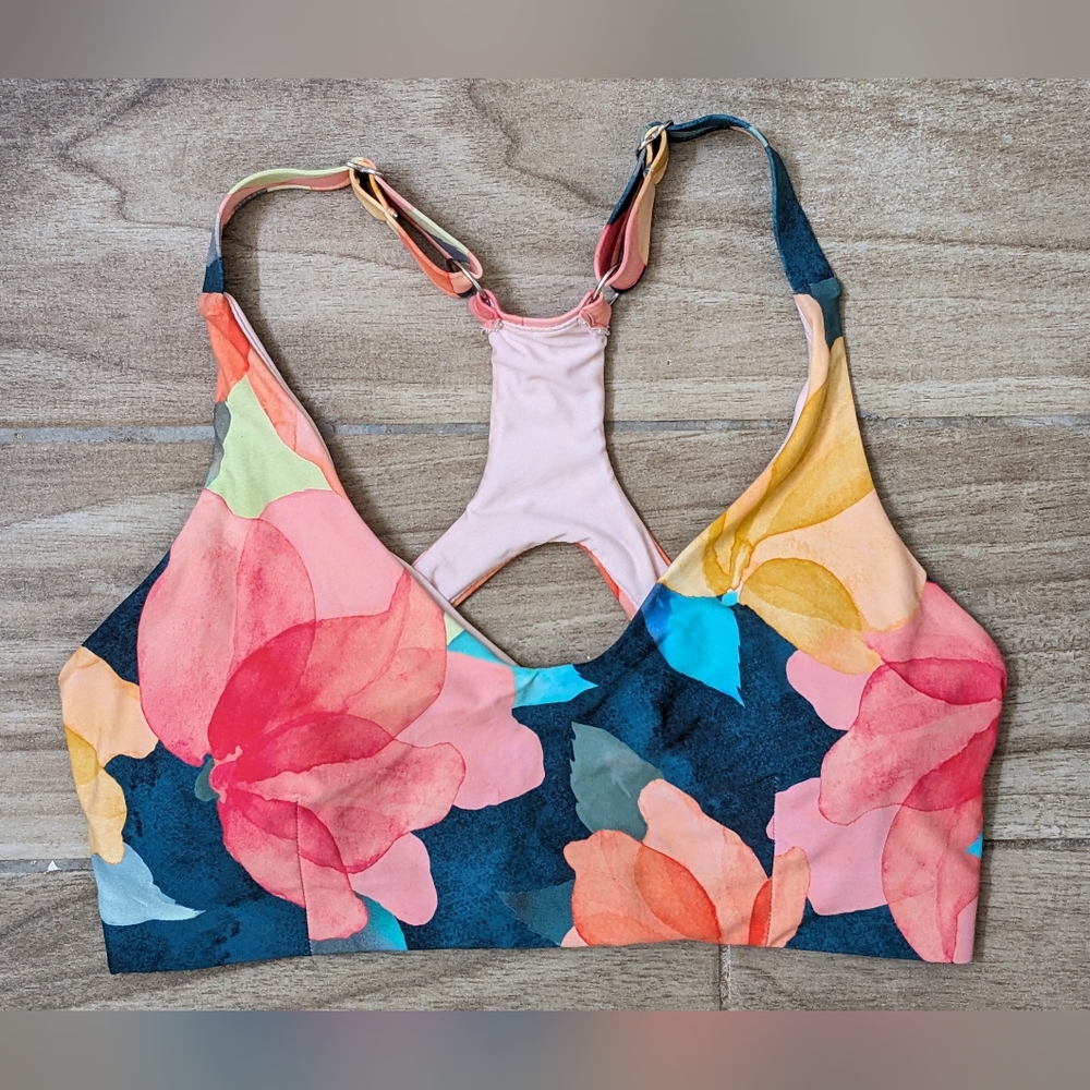 Title Nine Floral Bikini Top - Multicolor